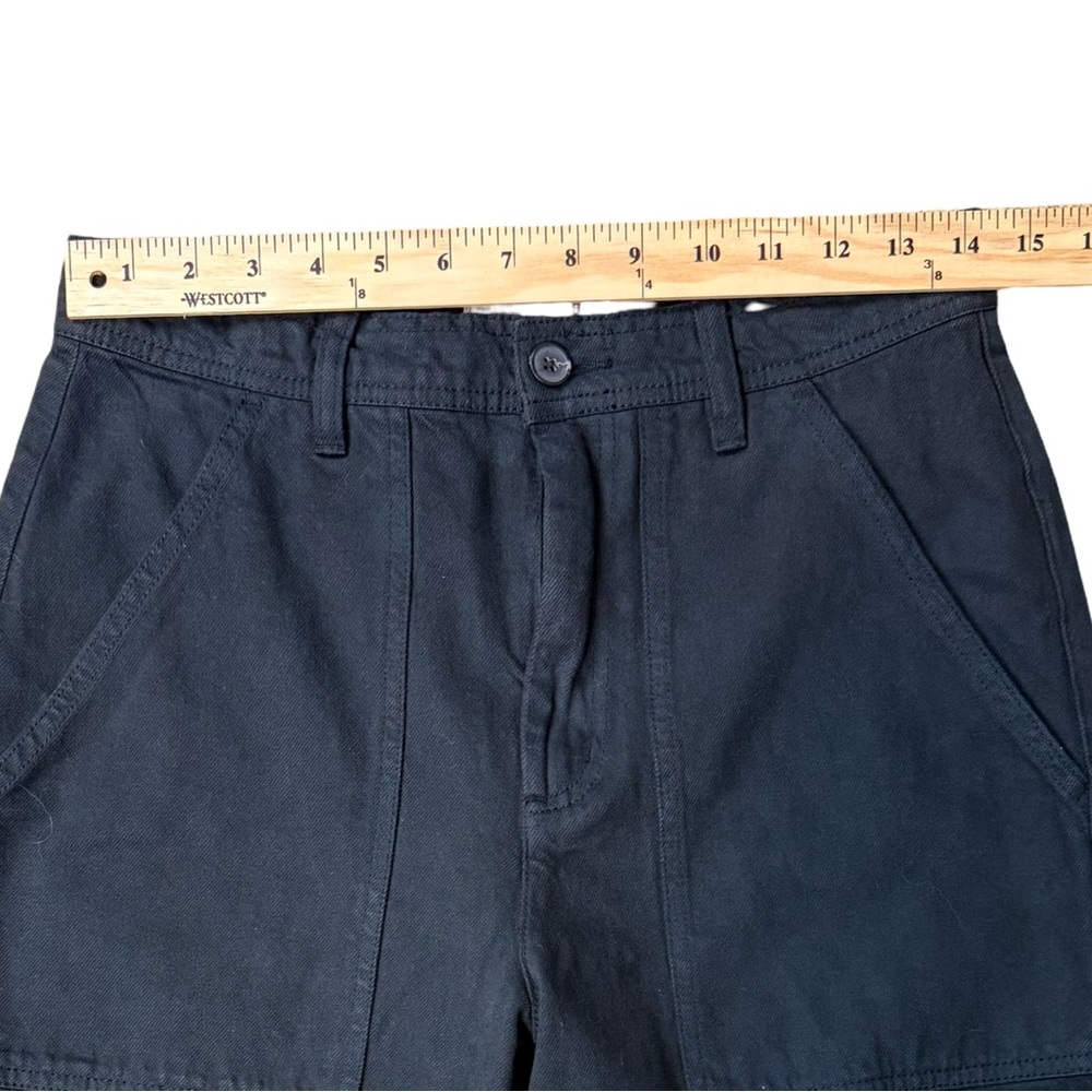 Stoic Black Women’s Utility High Rise Cotton Pants Size 8 Work Wear Casual NWT - Picture 8 of 14